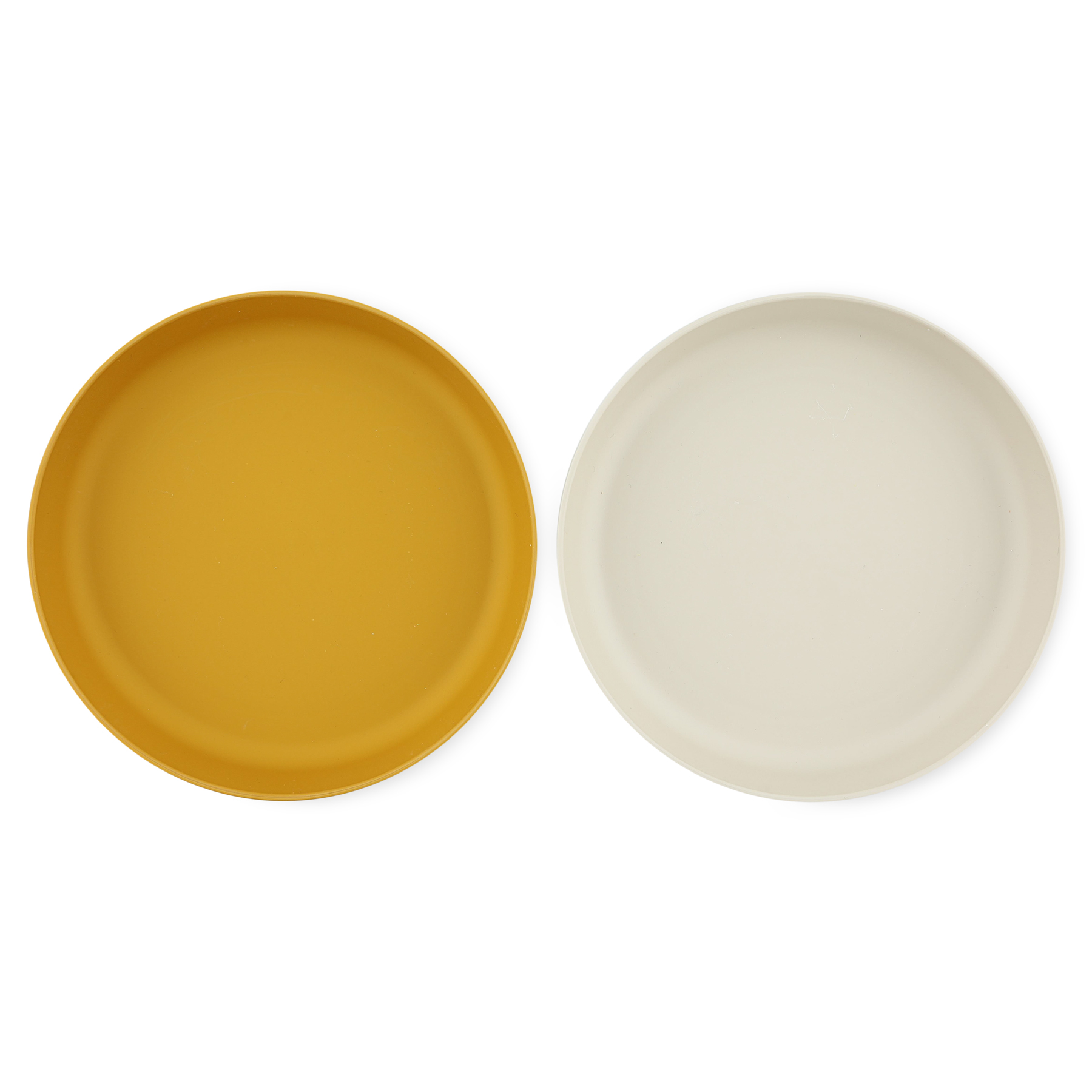 PLA assiette 2-pack - Mustard